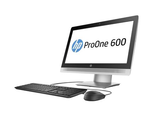 All In One HP 600 G2- 22"- Intel Core i3, 6ta gen- 8GB RAM- 256GB SSD- Full HD- Windows 10 Pro- Equipo Clase A, Reacondicionado. .