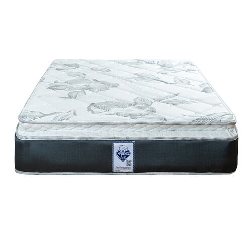 Colchón King Size Spring Air Smith + 1 Protector King + 2 Almohadas