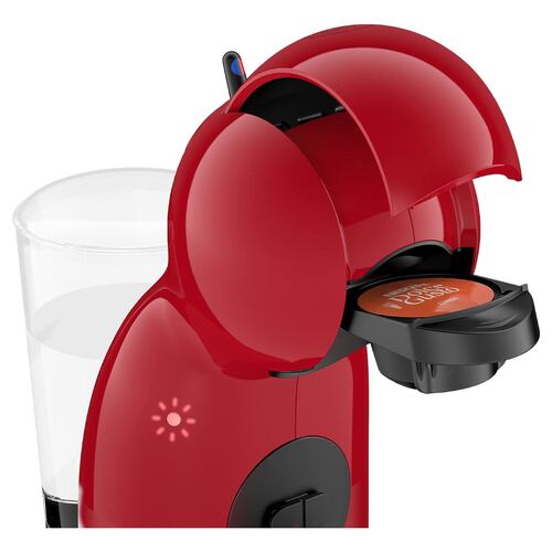 Cafetera Manual KRUPS Cápsulas Piccolo 850 ml KP1A05MX-ROJA