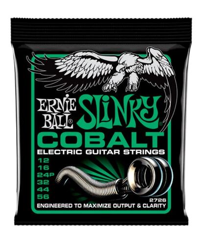 Ernie Ball Encordadura "Not even slinky cobalt" 2726 Guitarra electrica 12-56