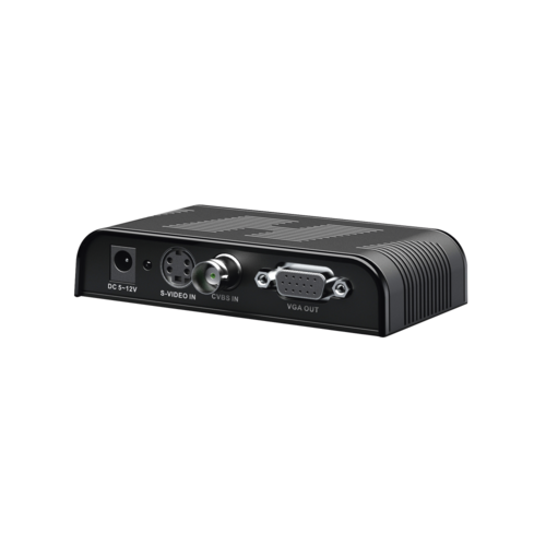 Convertidor de S VIDEO BNC CVBS VGA a VGA EPCOM TITANIUM TT7505 1080P.