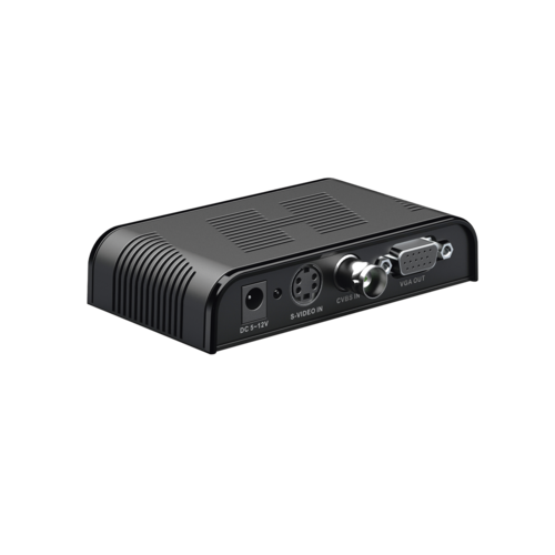 Convertidor de S VIDEO BNC CVBS VGA a VGA EPCOM TITANIUM TT7505 1080P.