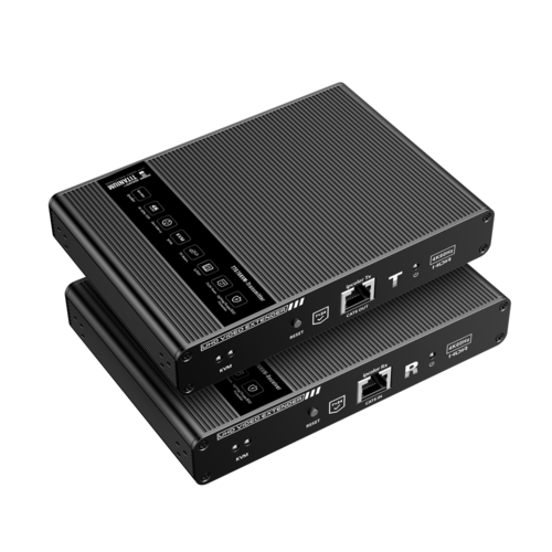 Kit extensor KVM HDMI y USB  EPCOM TITANIUM TT676KVM Hasta 70m Resolución 4K   .