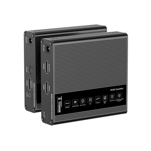 Kit Extensor HDMI EPCOM TITANIUM TT-676E para distancias de 70 m Resolución 4K x 2K .