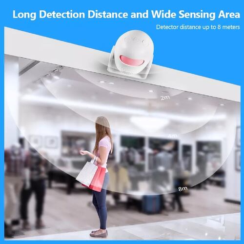 Sensor Movimiento Alarma Presencia Timbre Intruso