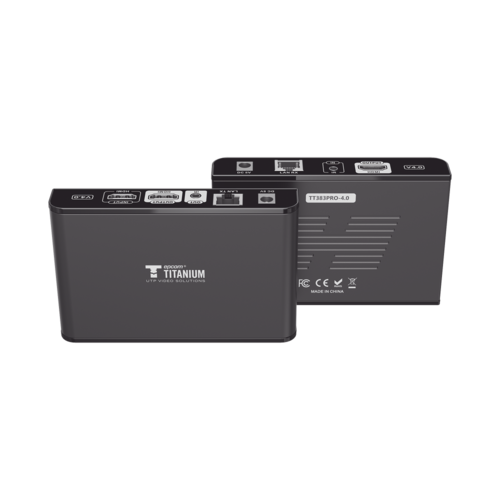 Kit Extensor HDMI EPCOM TITANIUM TT-383-PRO-4.0 para distancias de 120 metros Resolución 1080P .