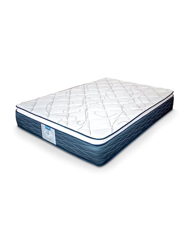 Colchón Matrimonial Restonic Maverick regalo 2 Almohadas y Protector Atlas Basic