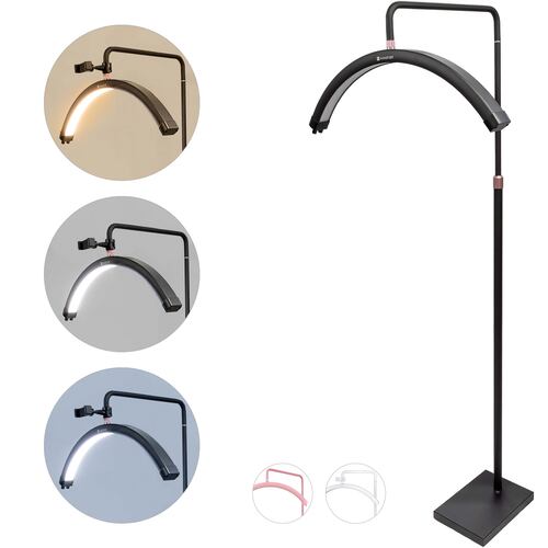 Lampara Pestañas 1x1 Control Luz Led 48w 2520 A 2800 Lm 360