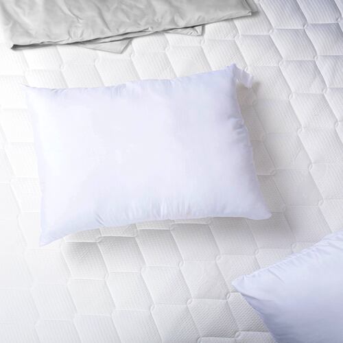 Colchón Individual América Frida + 2 Almohadas + Protector + Sábanas Altas Basic 