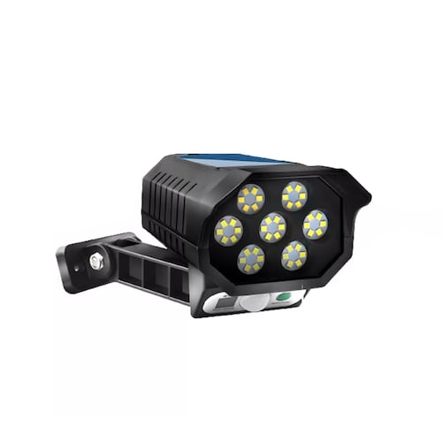 Lampara Solar Sensor Movimiento Led Forma Camara Vigilancia