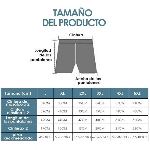 Traje De Baño Deportivo Hombre Natación Short Secado Rapido 4XL