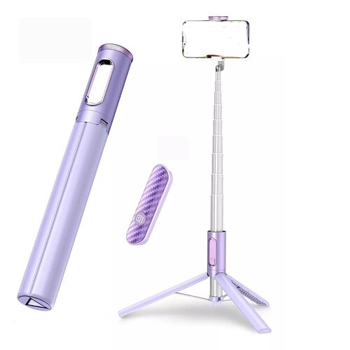 Palo De Selfie Trípie Para Teléfono Celular Portátil 152cm