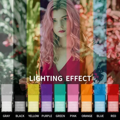 Kit Luz Video Iluminación Fotografía Regulable 2pcs Usb Led