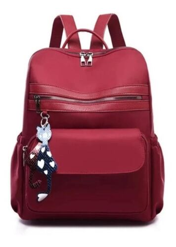 Mochila Bolsa para Mujer Juvenil Roja