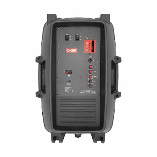 Bocina bafle recargable KAISER KSW-5015 15" tripié y micrófono