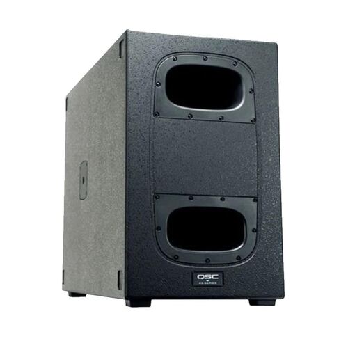 QSC KS212C Subwoofer Cardioide Amplificado 2x12 3600w 132dB