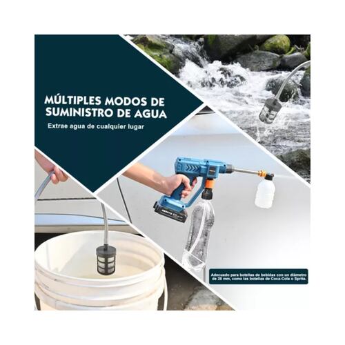 Hidrolavadoras Inalámbricas Pistola De Lavado Alta Presión
