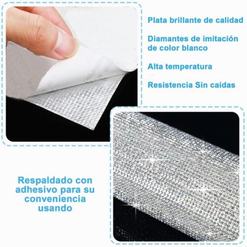 Pegatina De Diamantes De Imitación Pegatina De Decoración Plta 