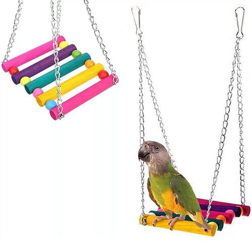 Kit Juego De Juguete De Loro Pájaro De 13 Piezas Con Campanas