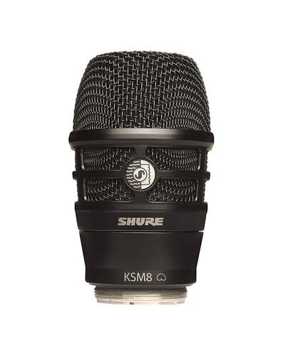 Micrófono Dinamico para Voz con doble Diafragma Ksm8-b SHURE