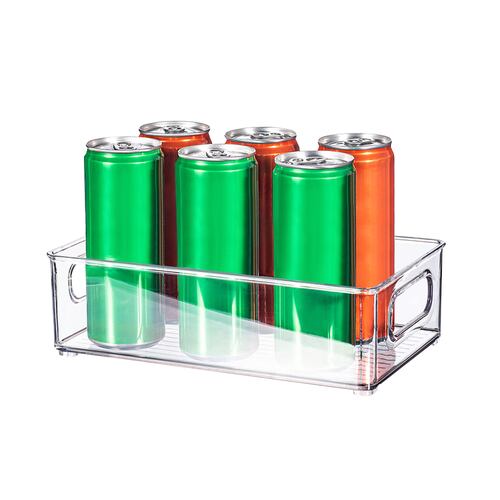 AGBOX Organizadores Para Refrigerador Set De Contenedores 4 Piezas con Asas TH-CONREF01.