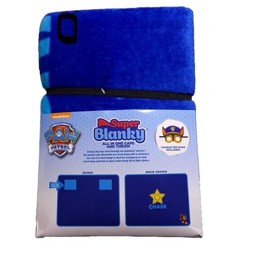 Cobija Capa Paw Patrol Super Blanky Todo.