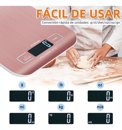 Báscula  Electrónica Led con bluetooth con App para medir grasa corporal, peso, masa muscular, edad metabólica  plata.