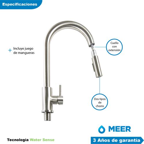 Fregadero de Cocina de Acero Inoxidable con Mezcladora Kit de Instalación y Accesorios de Regalo