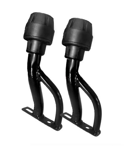 Slider Universal- Modelo Croked para Moto Negro 