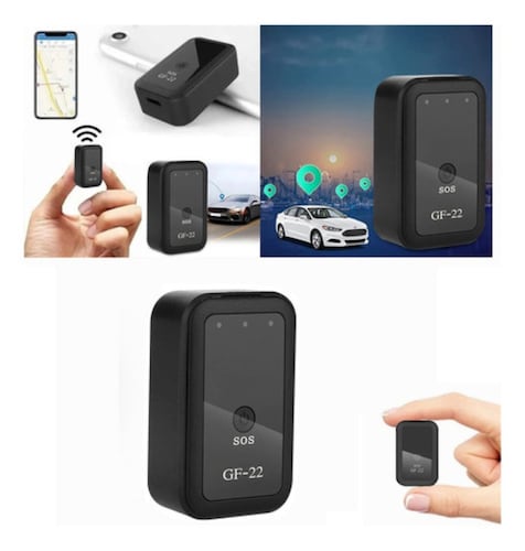 Rastreador Gps Navegador Mini Localizador Negro