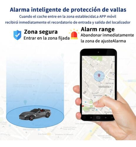 Rastreador Gps Navegador Mini Localizador Negro