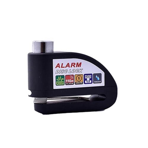 Bloqueo Freno de Disco Impermeable Alarma de Moto Candado