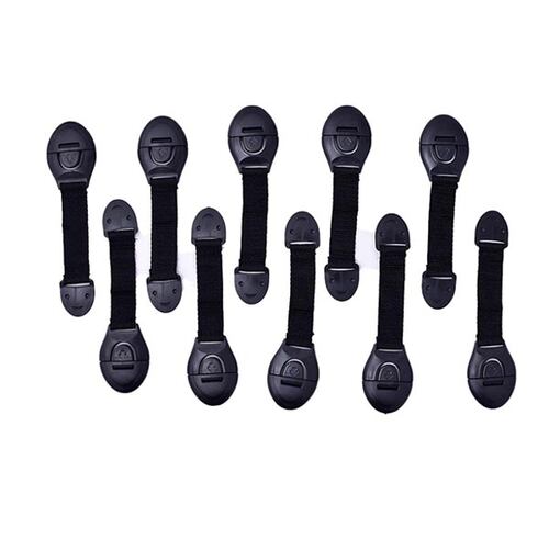 Set 10 Seguros Bebe Para Cajones Puertas Seguridad