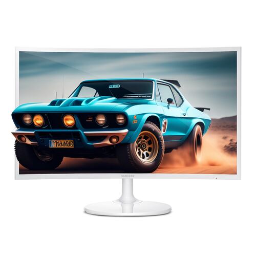 Monitor Samsung Cf391 27Pulg FHD Curvo HDMI VGA Aux3.5 4GTG White