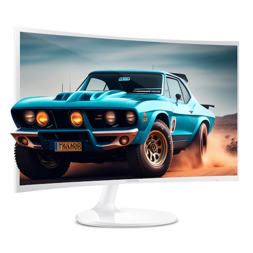 Monitor Samsung Cf391 27Pulg FHD Curvo HDMI VGA Aux3.5 4GTG White