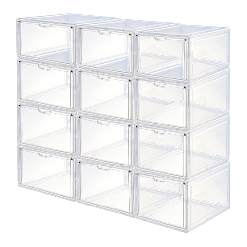 AGBOX Zapateras Apilables Premium 12 Pack Taylor AG-ZAP12TT