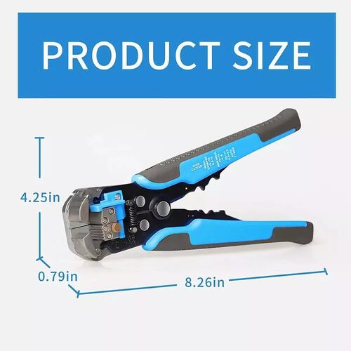 Pinza Pela Cable Automática Pinzas Cortadoras Cable 5 Y 1 Azul/Negro
