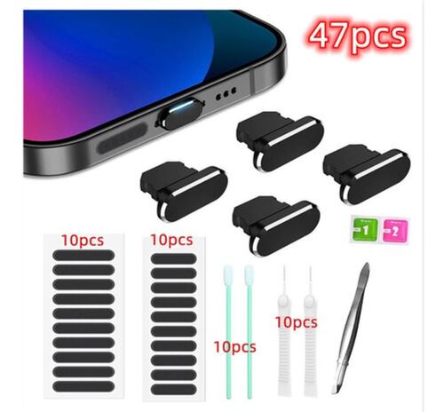 Cepillo Limpieza Bocinas Limpiador Para iPhone Protector 47 pz
