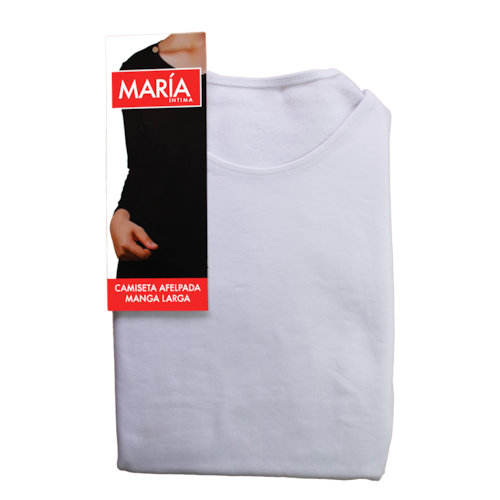 Camiseta afelpada manga larga, elaborada el tela super suave. Marca: MI Fantasia..