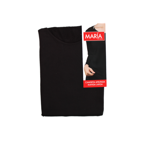 Camiseta afelpada manga larga, elaborada el tela super suave. Marca: MI Fantasia..