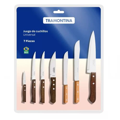 Juego De Cuchillos Universal 7 Piezas Tramontina