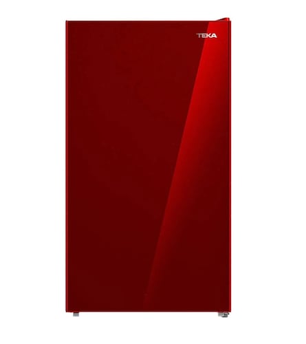 Refrigerador frigobar Teka RSR-10520GRD cristal Rojo