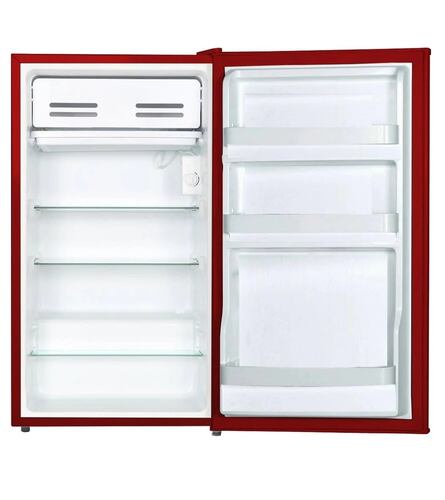 Refrigerador frigobar Teka RSR-10520GRD cristal Rojo