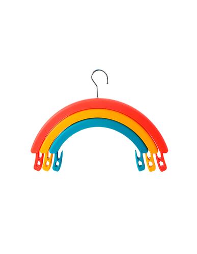 Gancho circular arcoiris.