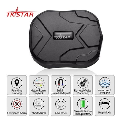 Monitor De Voz para Coche Gps 5000mah Imán Negro