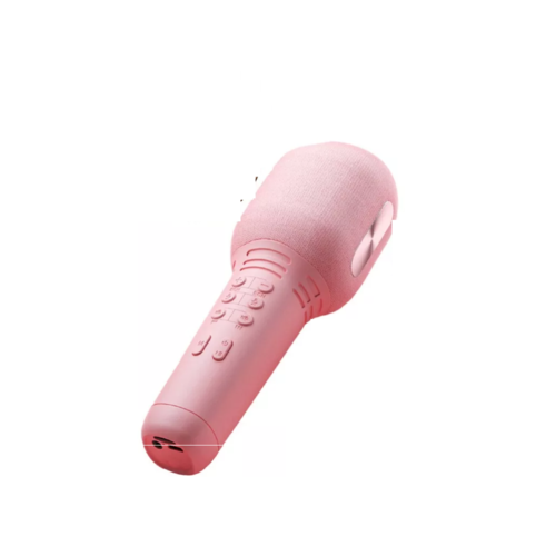 Microfono Inalambrico Karaoke Bocina Bluetooth Mp3 Celular Rosa