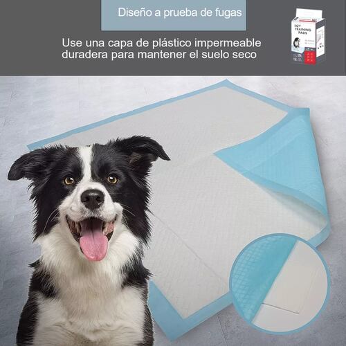 Paquete Tapetes Entrenadores Para Perros Gatos Mascotas 50 Pzas