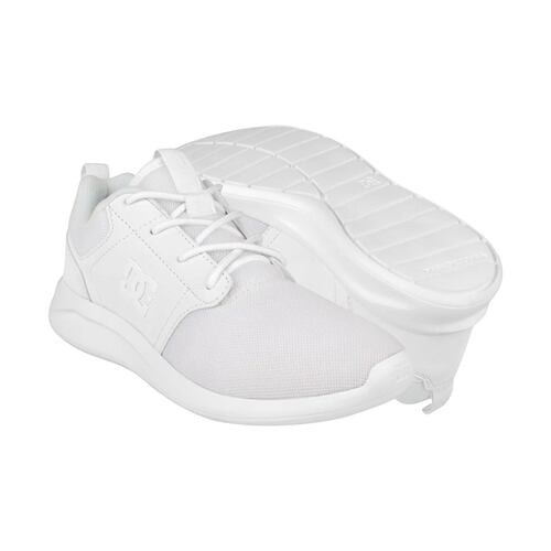 TENIS DC SHOES MUJER BLANCO DC SHOES MIDWAY ADJS700100WW0.