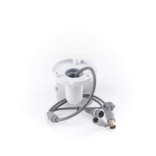Cámara tipo bala EPCOM B8-TURBO-C  de 2MP Con Grabación a color y micrófono integrado 24/7  metálica  Para exterior IP67.