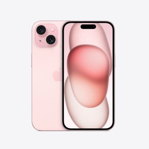 Apple IPhone 15 Rosa 128 GB  ESIM Nuevo sellado + Audifonos Airpods 4 de regalo con calidad premium